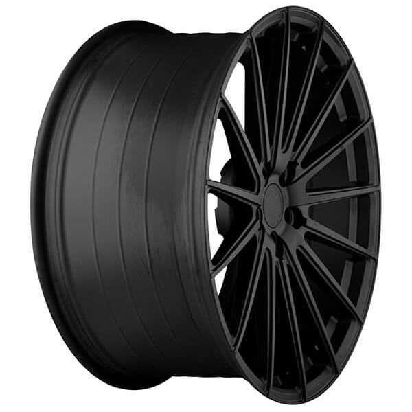 19 Staggered Avant Garde Wheels M615 Matte Black Rims Ag046 2