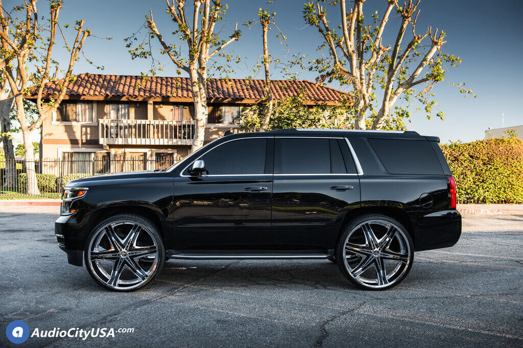 30 Quot Diablo Wheels Elite Chrome With Black Insert Rims Db031 6