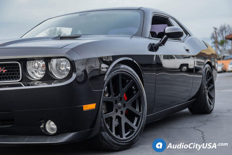 24 Quot Dodge Lx Viper Wheels Satin Black Oem Replica Rims