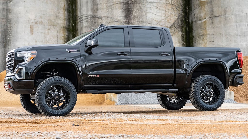 Rough Country GMC Pocket Fender Flares (19-22 Sierra 1500) #RFG101