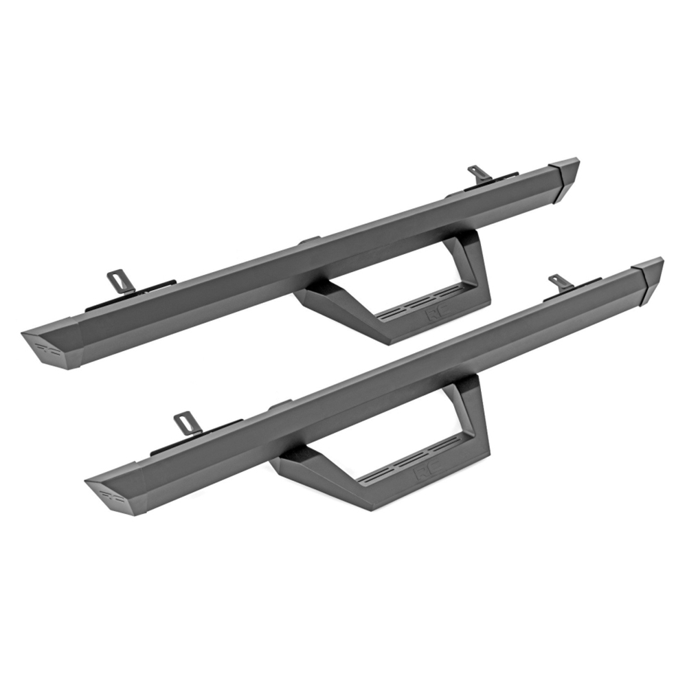 Rough Country SRX2 Adjustable Aluminum Steps | 2-Door (Ford Bronco 2021 ...