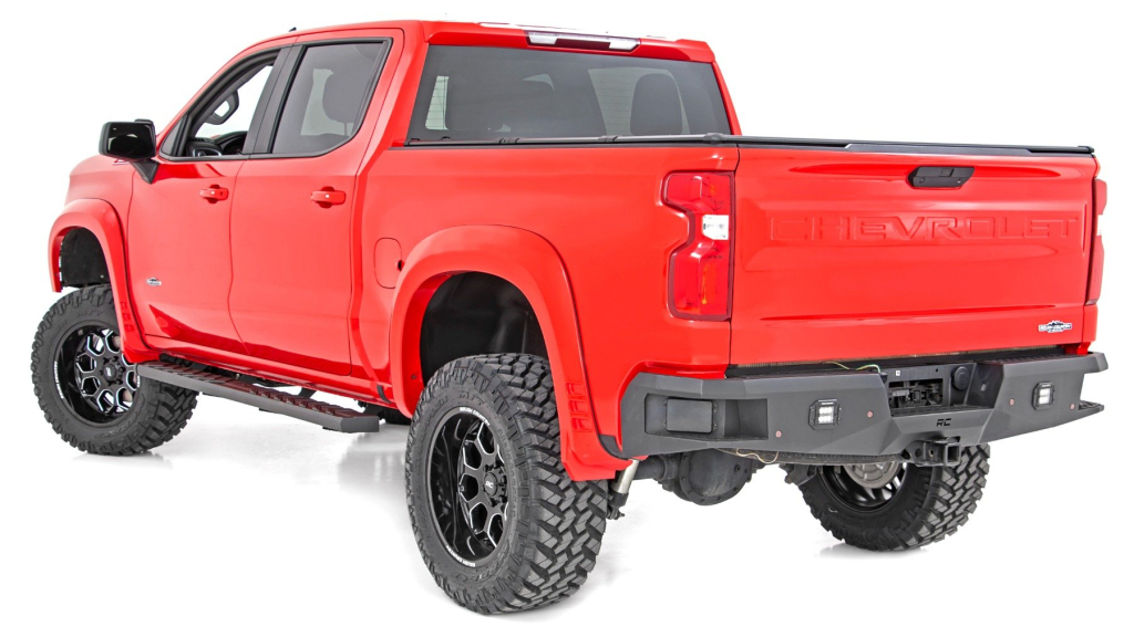 Rough Country BA2 Running Boards (Chevy Silverado 1500 2019-2024) #RSBG101