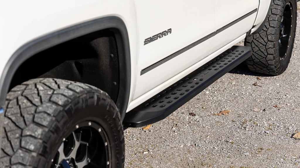 Rough Country Gmc Rpt Running Boards Sierra Hd Crew Cab Rsg