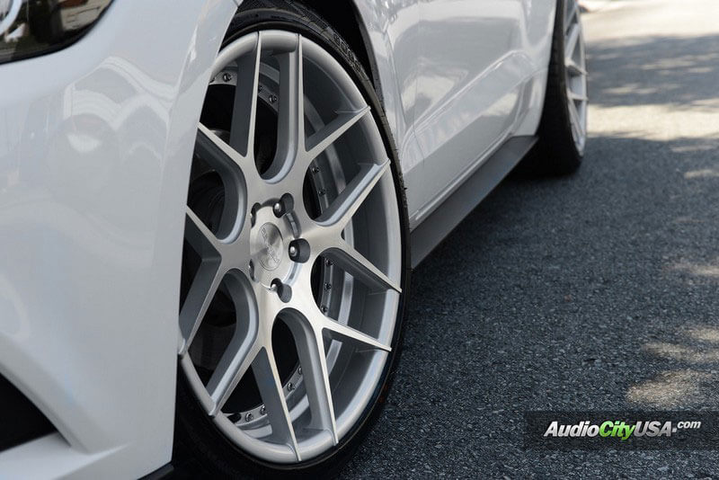 20 Rennen Wheels Csl 4 Silver With Chrome Bolts Rims Rn049 1
