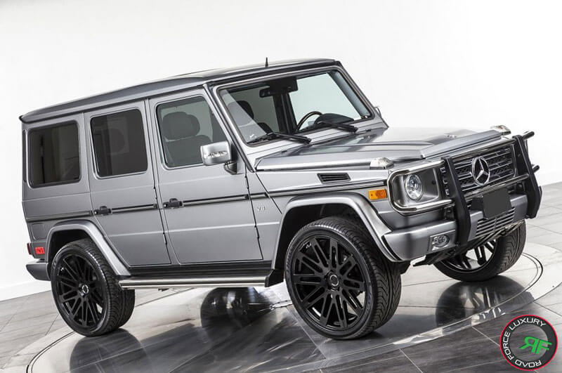 24 Quot Road Force Wheels Rf24 Gloss Black Rims For G Wagon