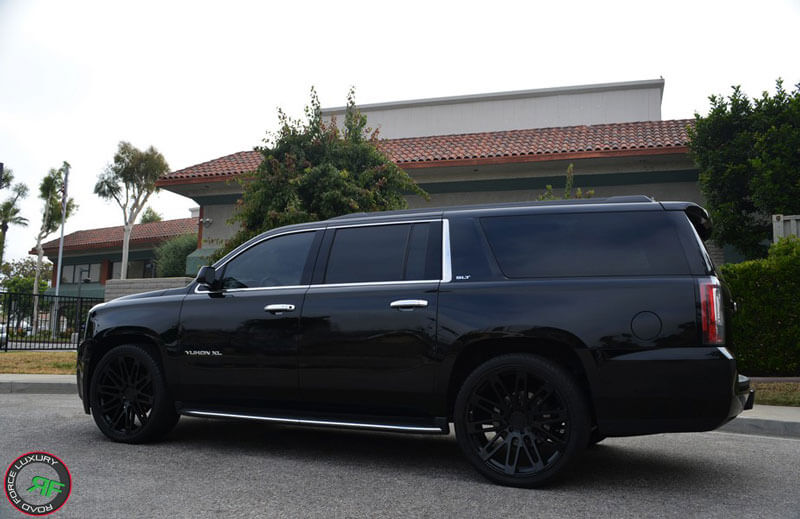 24 Quot Road Force Wheels Rf24 Gloss Black Rims For G Wagon