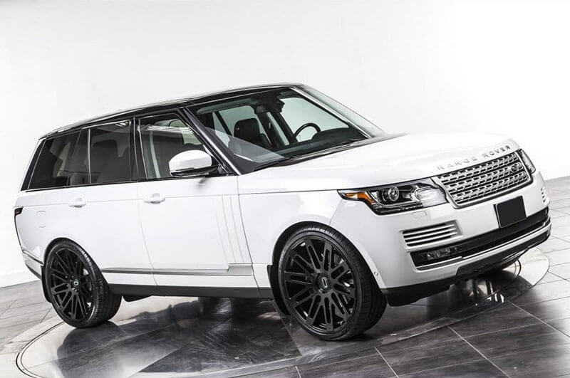 24 Quot Road Force Wheels Rf24 Gloss Black Rims For G Wagon