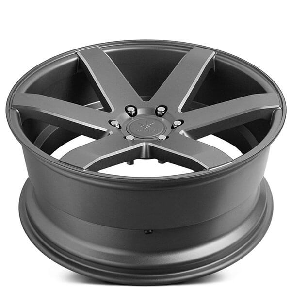 20 Quot Verde Wheels V24 Invictus Matte Graphite Milled Rims
