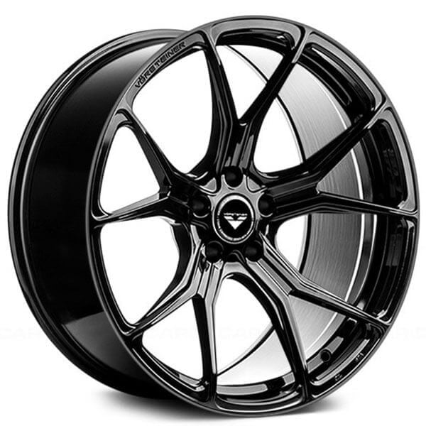 21 Staggered Vorsteiner Wheels V Ff 103 Black Rims Vst009 6
