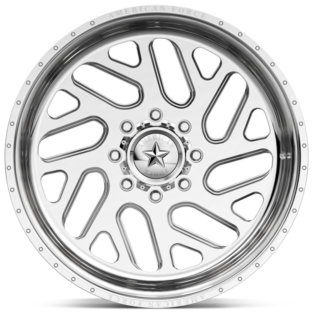 20" American Force Wheels G41 Rook Polished Monoblock Forged Off-Road ...