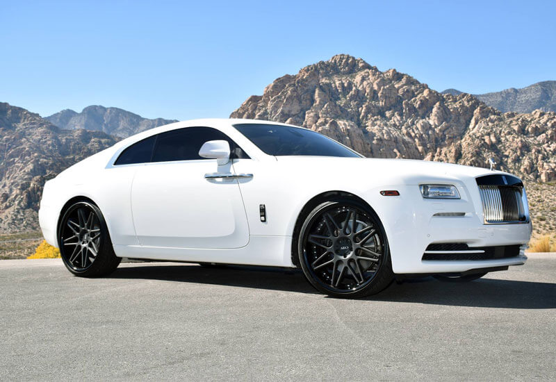 22 Quot Staggered Azad Wheels Az41 Matte Black Center With