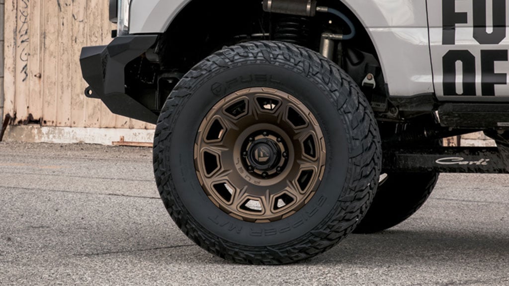 20" Fuel Wheels D687 Vengeance Bronze Off-Road Rims #FL211-2