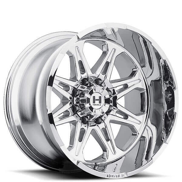 20 Hostile Wheels H102 Havoc Chrome Off-Road Rims HST017-1