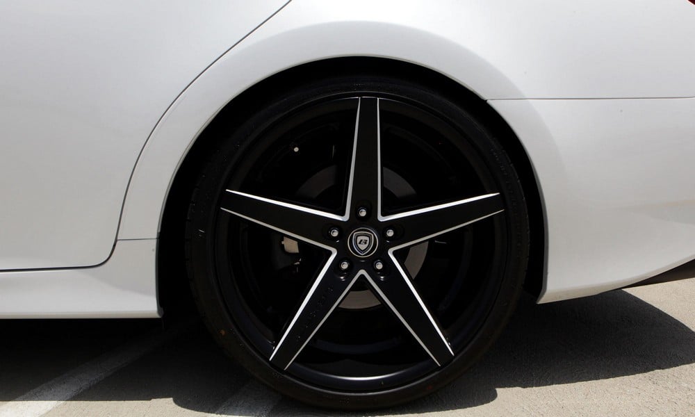 20 Quot Staggered Lexani Wheels R Four Black With Cnc Accents