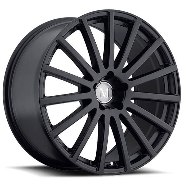 20 x 8.5 inches /5 x 112 mm, 35 mm Offset Mandrus ARROW Black Wheel with Painted Finish 