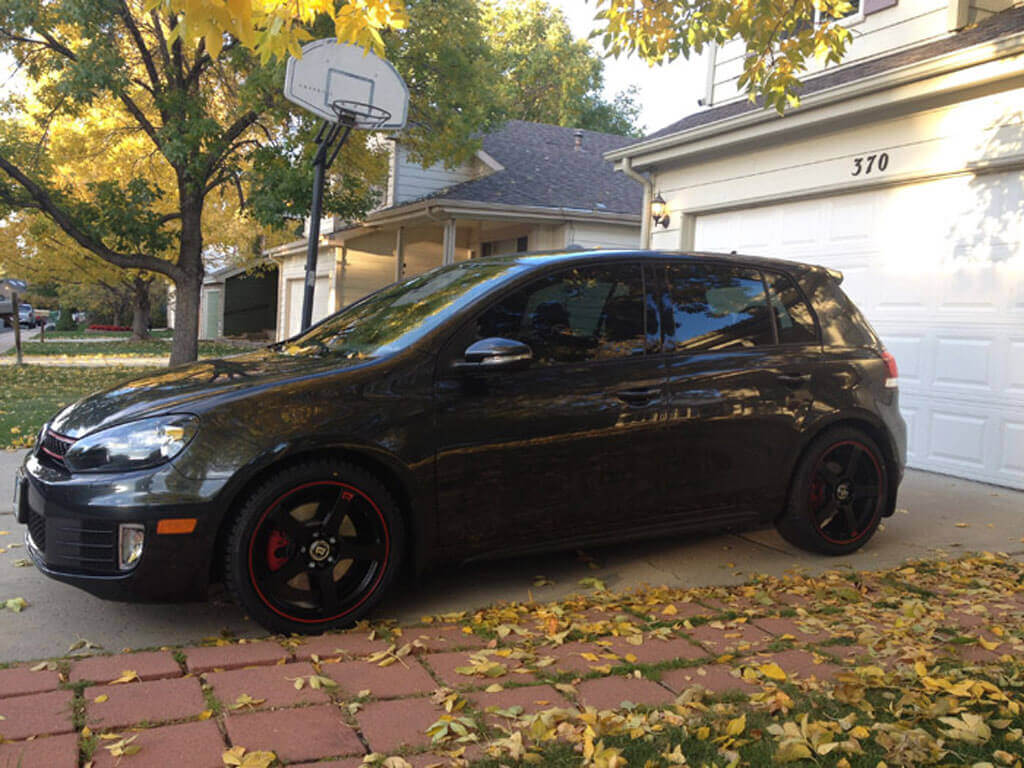 17 Quot Motegi Racing Wheels Mr116 Matte Black With Red Stripe