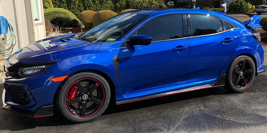 18 Quot Motegi Racing Wheels Mr116 Matte Black With Red Stripe