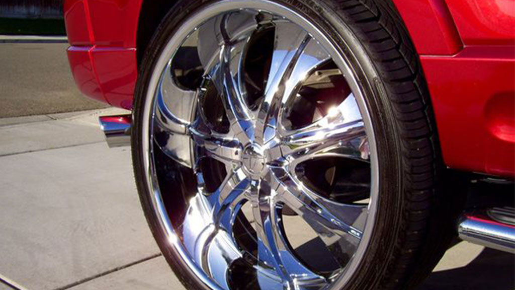 26" Velocity Wheels VW725 Chrome Rims (5x115/120/127, +13mm) #ETC017-1