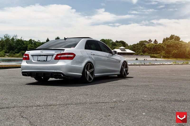 20 Quot Staggered Vossen Wheels Cv5 Matte Graphite Machined