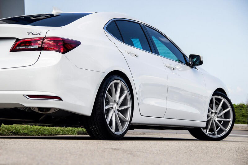 20 Quot Staggered Vossen Wheels Cvt Gloss Silver Rims Vss021 4