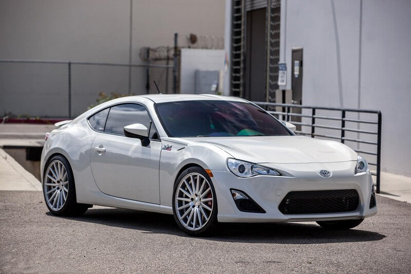 20 Quot Staggered Vossen Wheels Vfs2 Silver Polished Rims