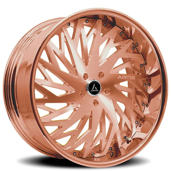 rose gold on color wheel