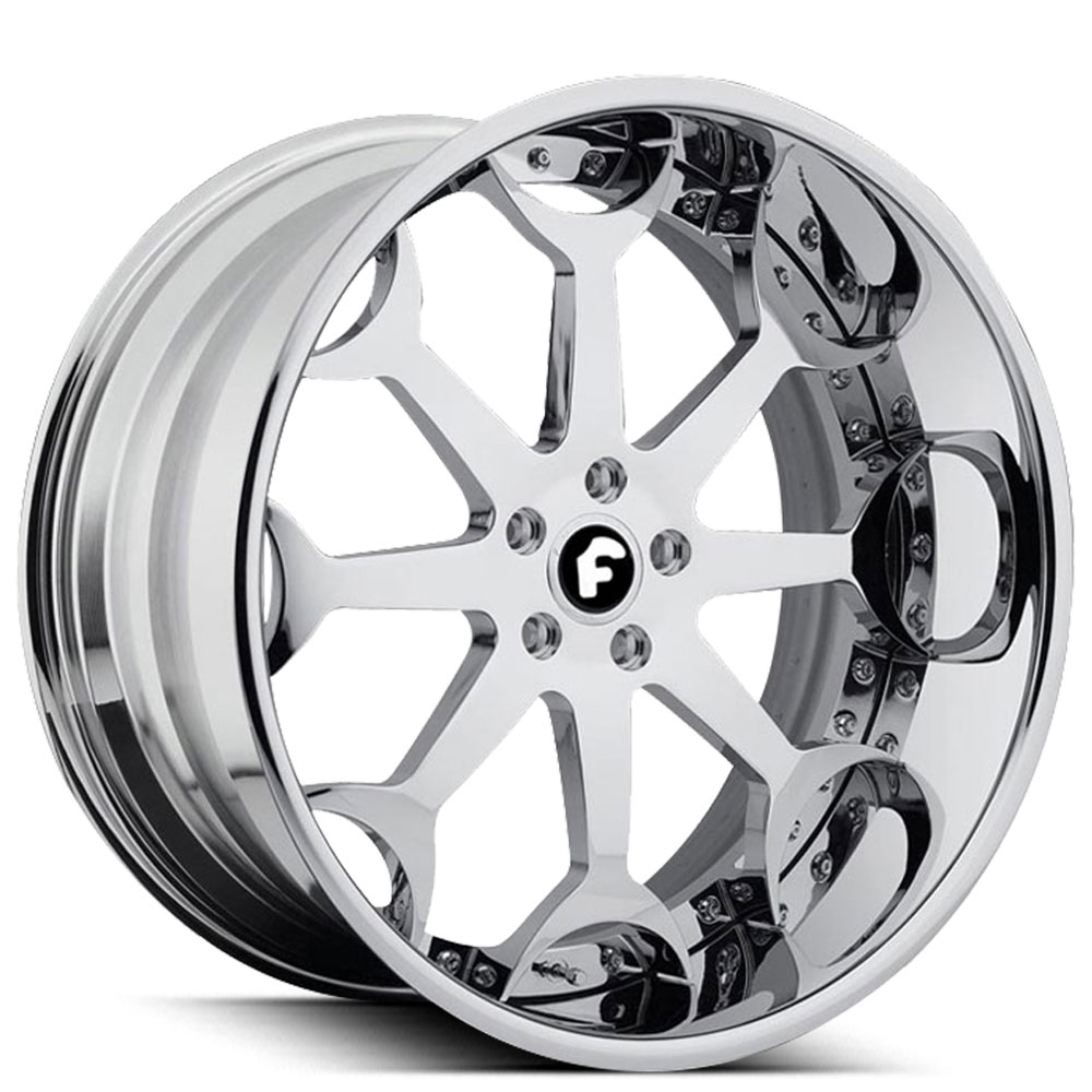 21" Forgiato Wheels Capolavaro Chrome Forged Rims