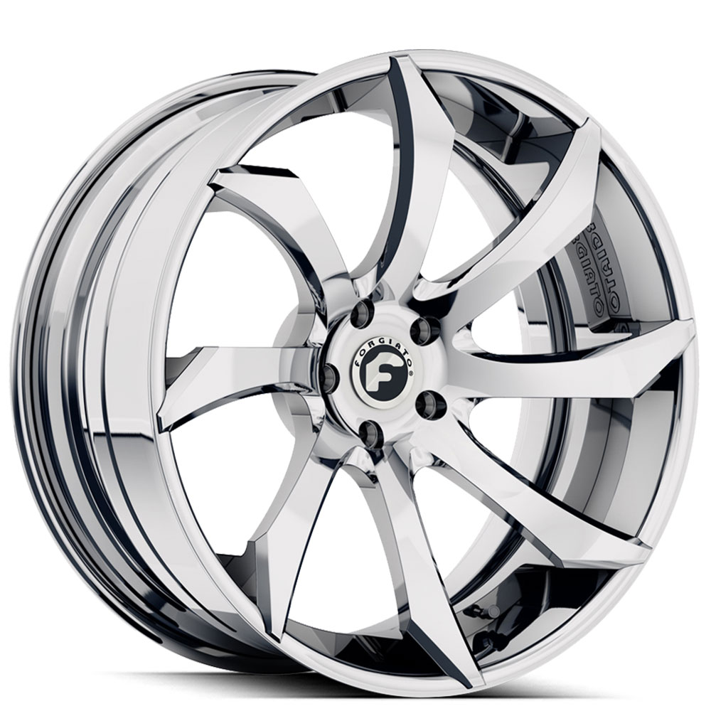 21" Forgiato Wheels Fondare-ECL Chrome Forged Rims