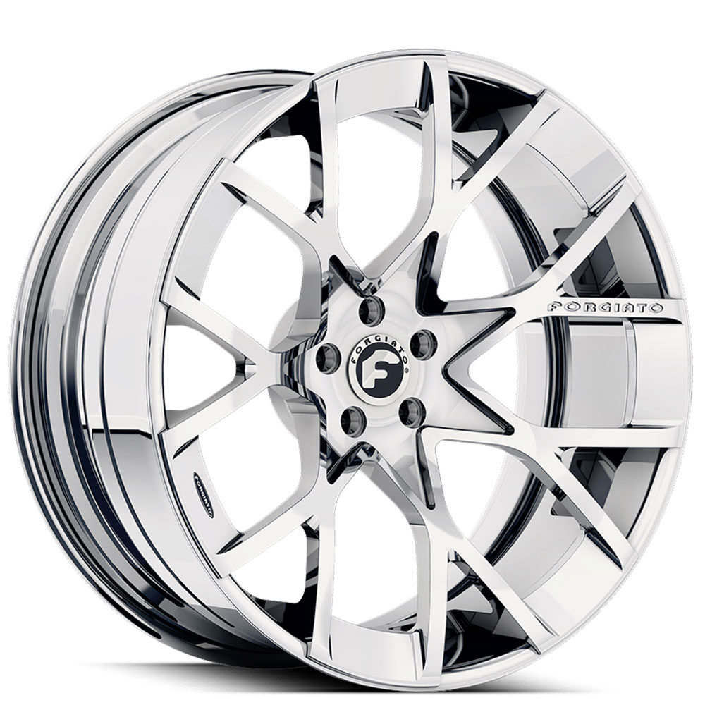 20" Forgiato Wheels Insetto-ECL Chrome Forged Rims