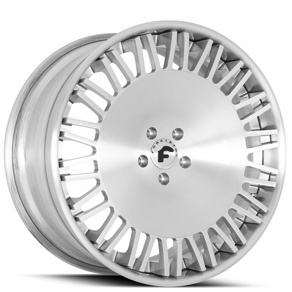 22" Forgiato Wheels Luce-ECL Polished Forged Rims
