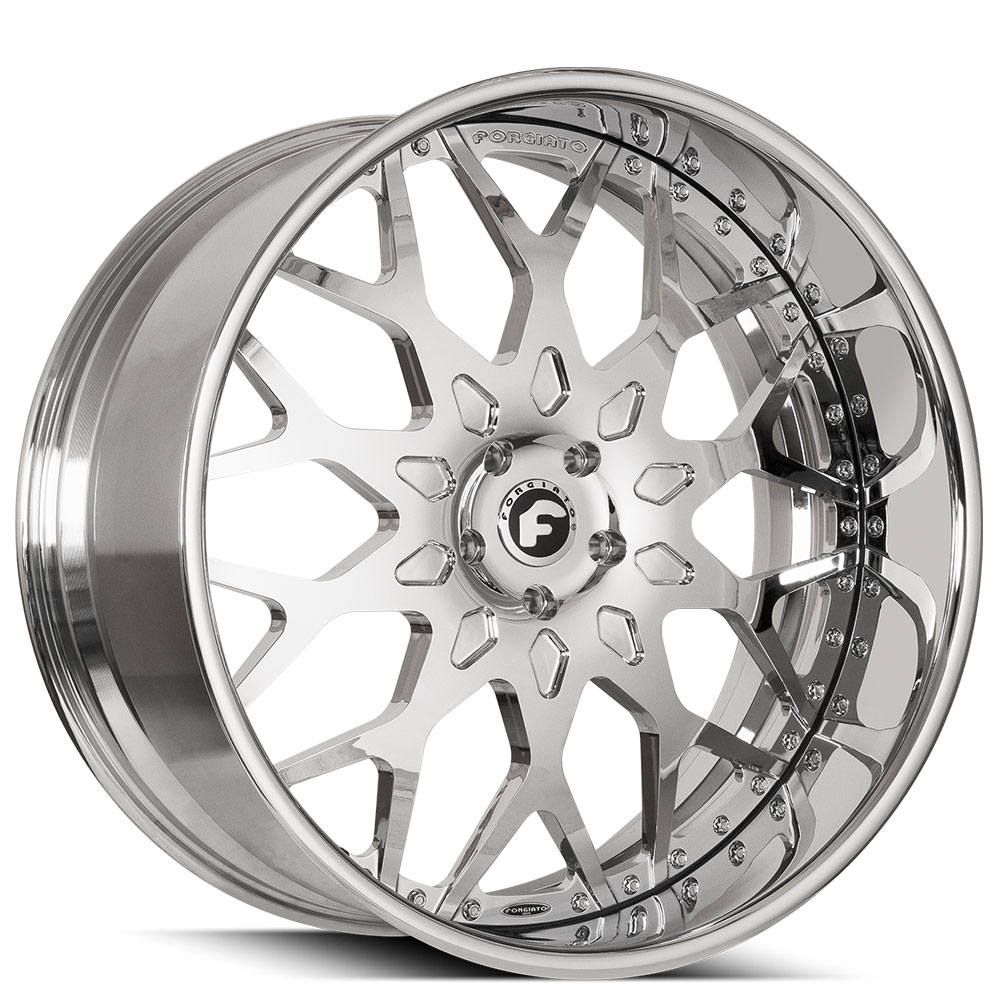 20" Forgiato Wheels Torino Chrome Forged Rims