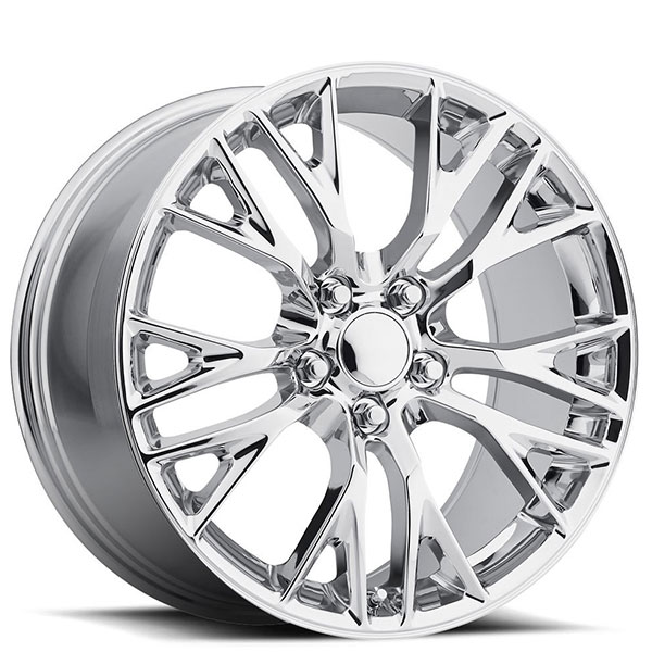 20" Corvette C7 Wheels FR 22 Z06 Chrome OEM Replica Rims  