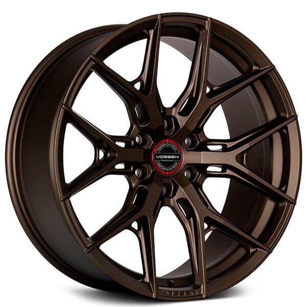 24 Vossen Wheels HF6-4 Custom Satin Bronze Rims #VSS112-3