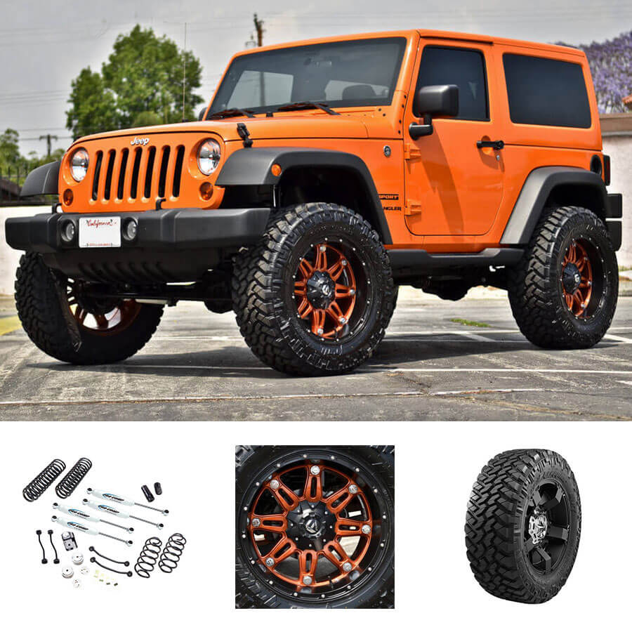 Jeep Wrangler Orange