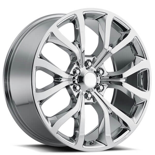 22" Ford Expedition Wheels FR 52 Chrome OEM Replica Rims
