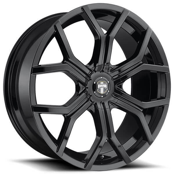 22" Dub Wheels Royalty S208 Gloss Black Rims 