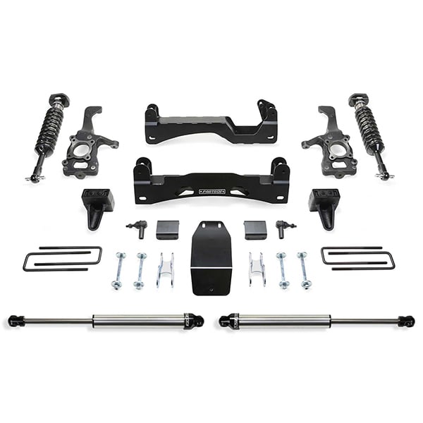 6" Fabtech Ford Suspension Lift Kit | Performance System with Dirt