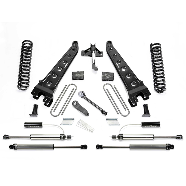 4 Fabtech Ford Suspension Lift Kit Radius Arm System With Dirt Logic