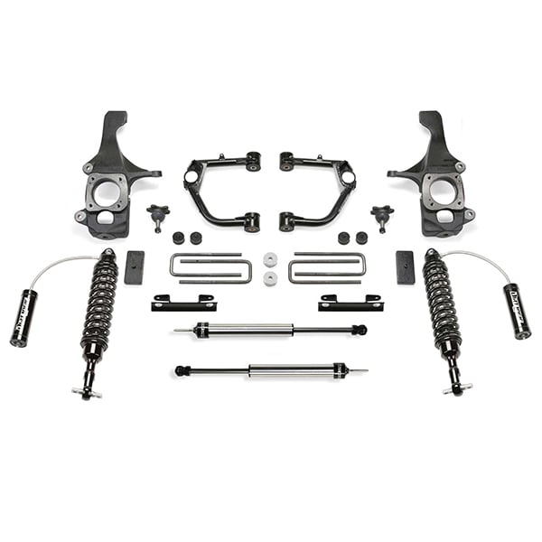 4" Fabtech Toyota Suspension Lift Kit | Budget UCA System with Dirt