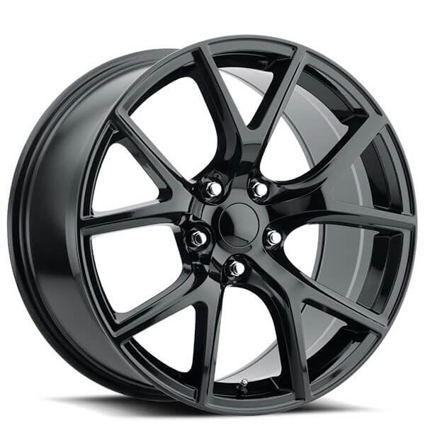 20" Jeep Grand Cherokee Trackhawk Wheels FR 75 Gloss Black ...