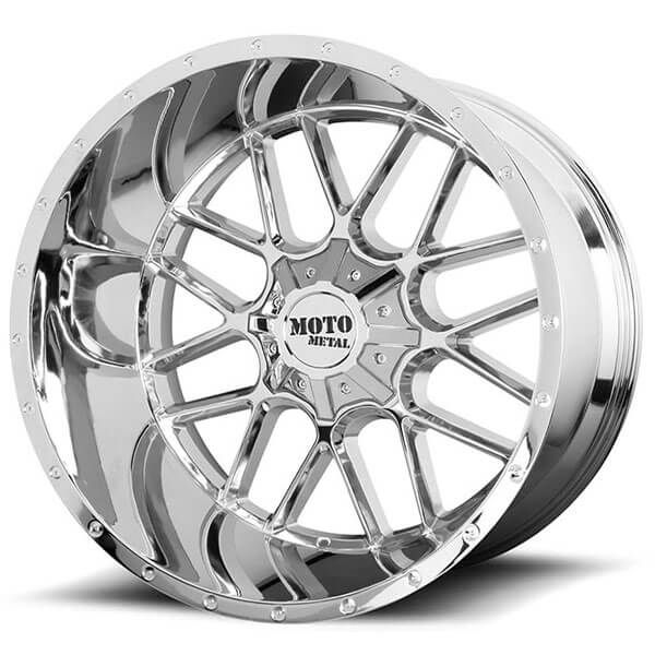 Moto Metal Moto Metal Chrome MO986 Siege Wheel MO98621035218N
