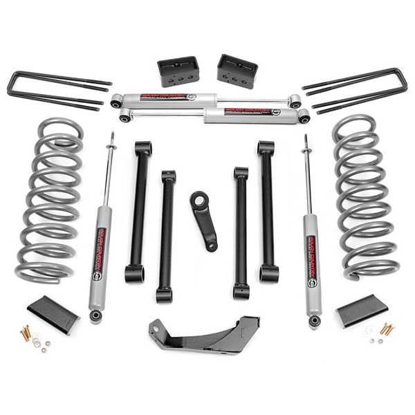 5" Rough Country Suspension Lift Kit (Dodge RAM 1500 4WD 1994-1999)