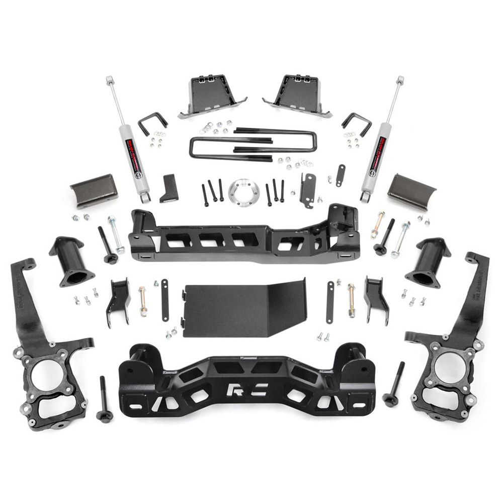 6" Rough Country Suspension Lift Kit (Ford F-150 4WD 2009-2010)