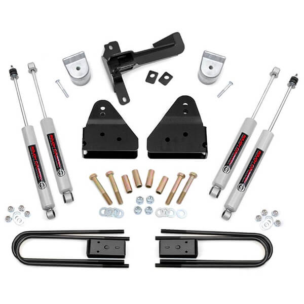 3 Rough Country Ford Suspension Lift Kit 08 10 F 350 Ii Super Duty Rcf309 4474