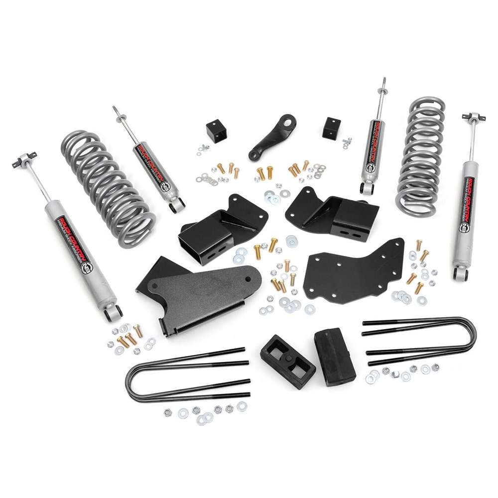 4" Rough Country Suspension Lift Kit (Ford Ranger 4WD 1983-1997)