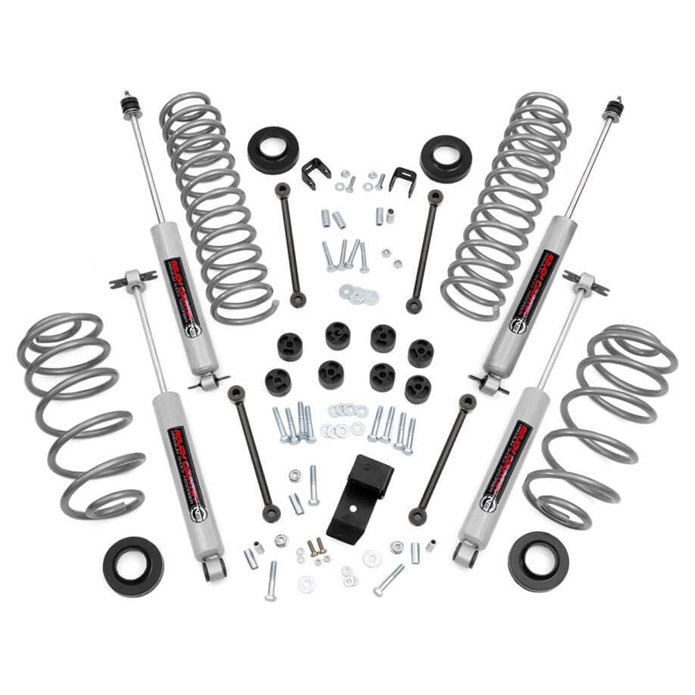 3.25" Rough Country Suspension Lift Kit (Jeep Wrangler TJ 4WD 2003-2006)