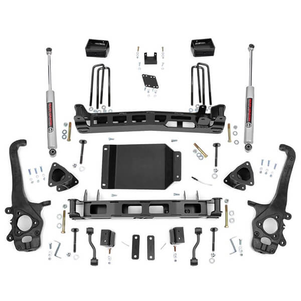 4" Rough Country Suspension Lift Kit (Nissan Titan 2WD/4WD 2004-2015)