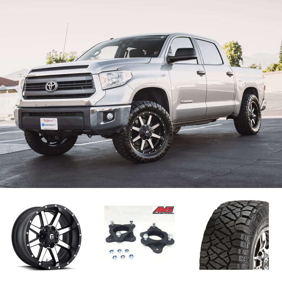 2015 Toyota Tundra 20x9" Wheels + Tires + Suspension Package Deal #PKG050