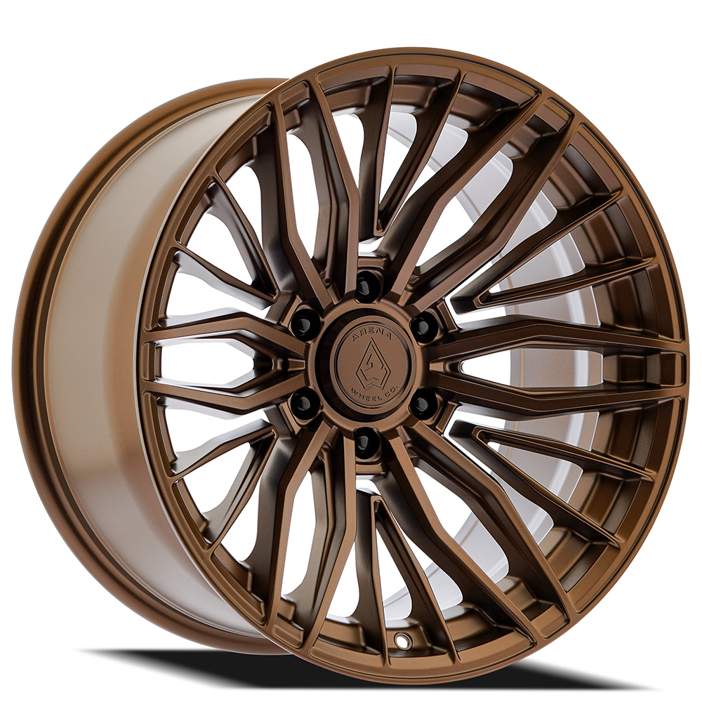22" Arena Wheel Co A122 Phantom Smoked Bronzed with Tint Clear Off-Road Rims 