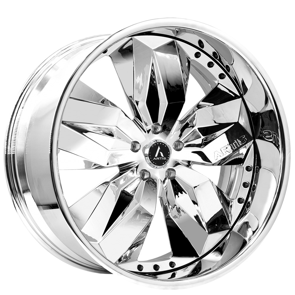26" Artis Forged Wheels Krystal Chrome Rims